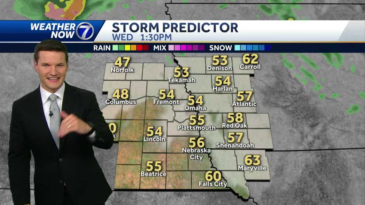 Fall weather is back Wednesday afternoon