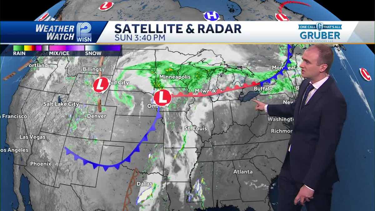 Weather: Overnight Showers & Isolated Storms