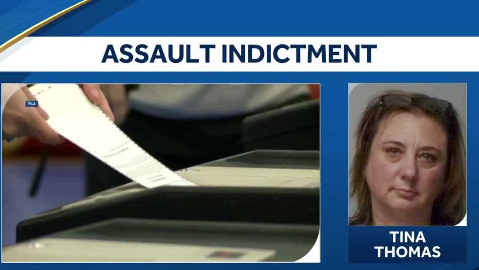 Raymond, New Hampshire woman accused of hitting election worker