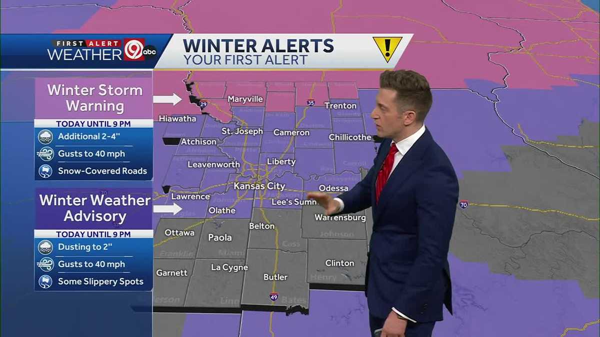 Kansas City to see freezing drizzle, dangerous cold ahead