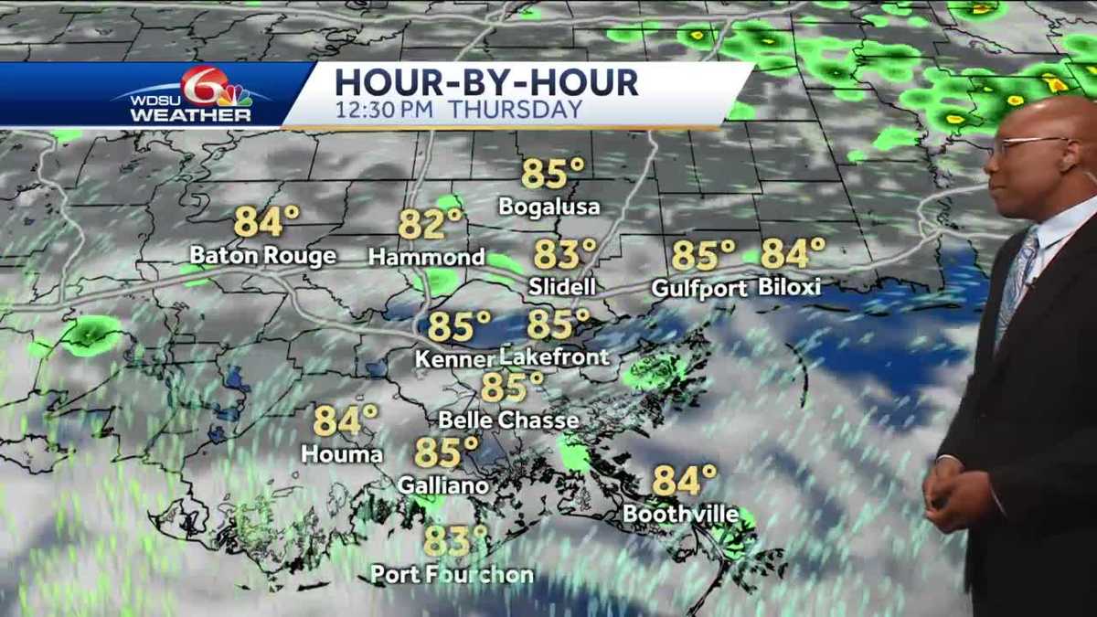 A Dry Morning with Heavy Rain Later Today