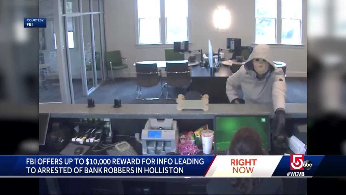 FBI offer reward for information leading to arrest of bank robbers