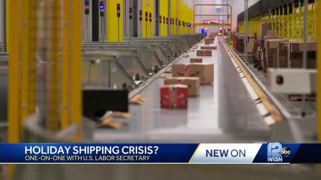 Labor secretary confident heading into holiday shipping season - Vimarsana News