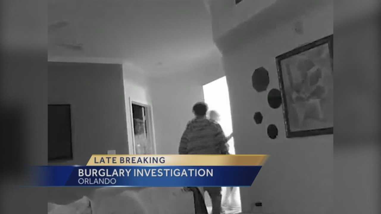 Video Shows Orlando Homes Being Burglarized