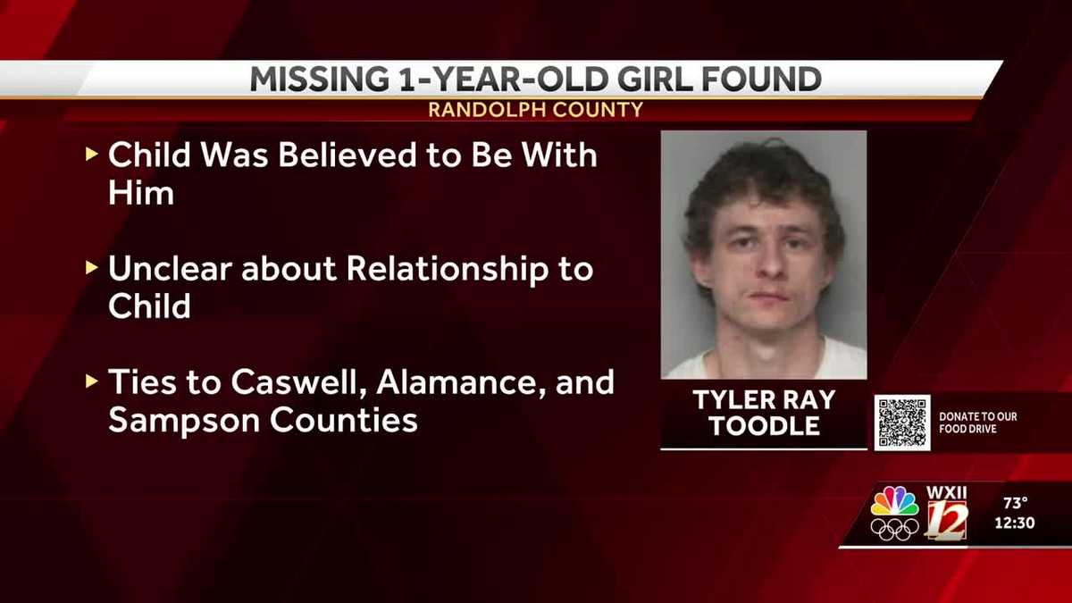 Amber Alert issued for 1-year-old girl in North Carolina - WXII