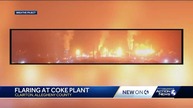 Clairton Coke Works flaring gas after storms cause power outage - Vimarsana News