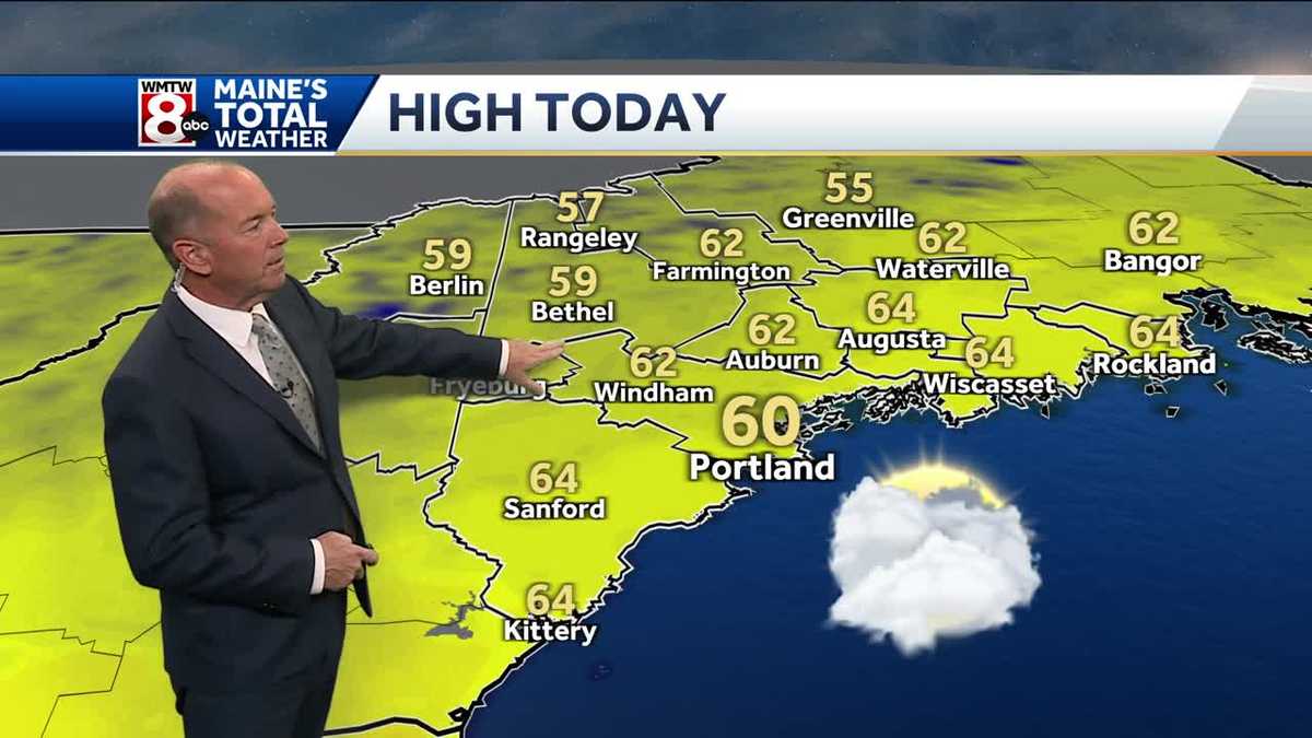 Seasonable temperatures brings another cool afternoon
