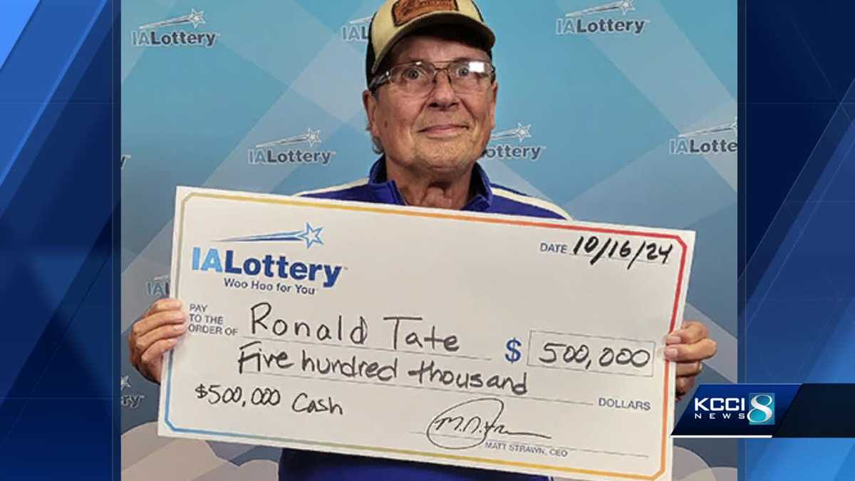 Iowa Lottery 500K prize goes to Runnells man