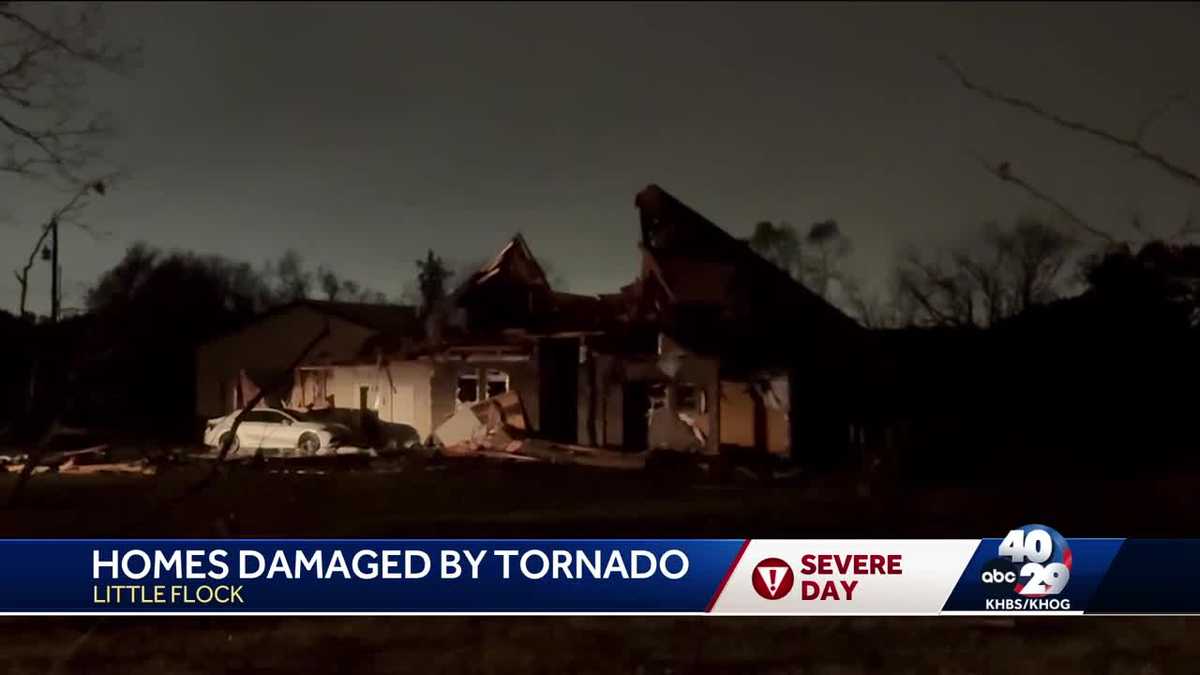 Little Flock mayor reacts to second tornado in six months