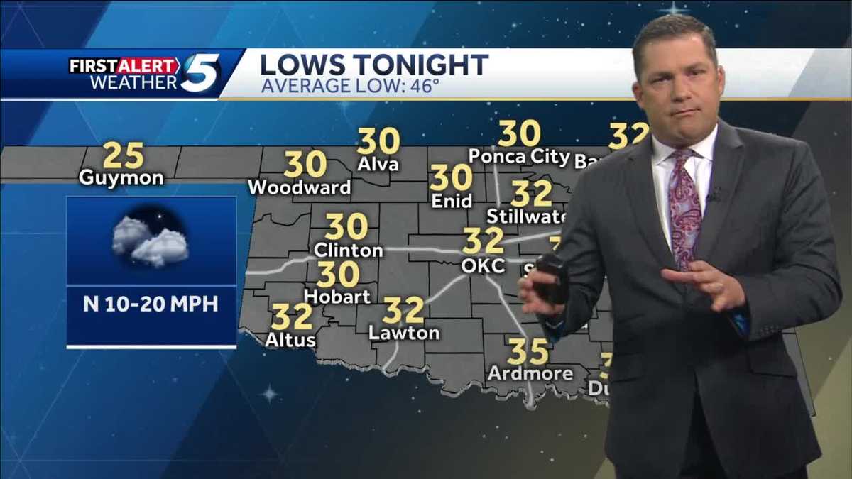 A freeze tonight!