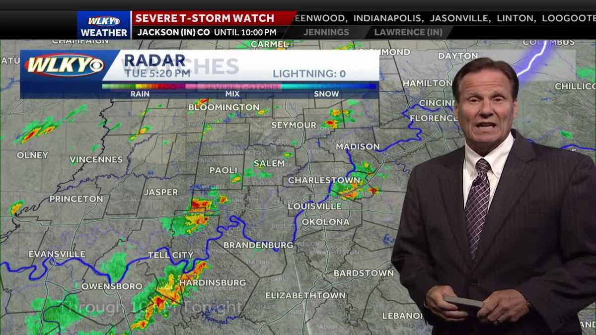 Hot and breezy Tuesday, with late-day storms