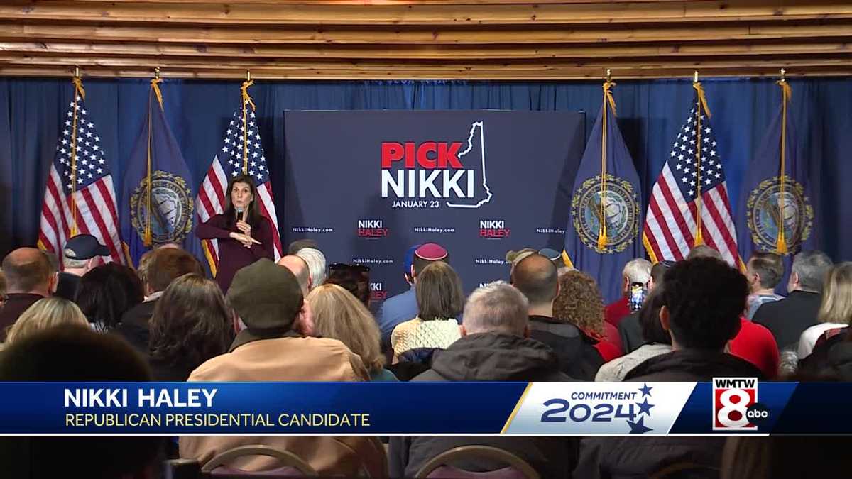 Nikki Haley holds meet-and-greet in Hollis, NH