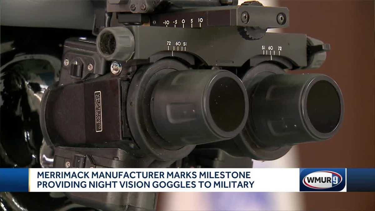 Merrimack manufacturer marks milestone providing night vision goggles
