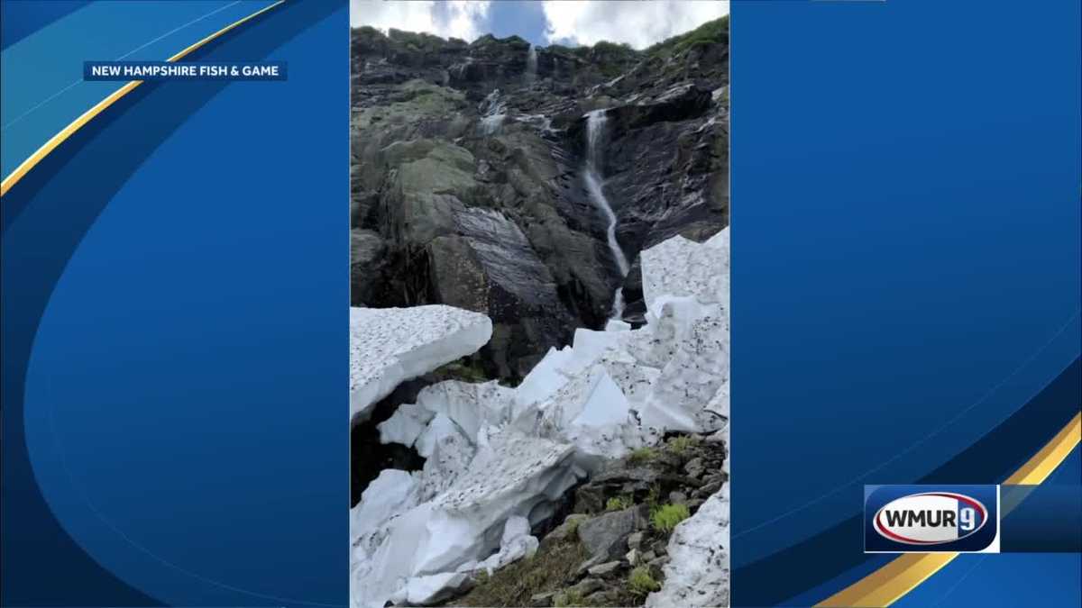 'Basketball court size' snow collapses on man on the Tuckerman Trail