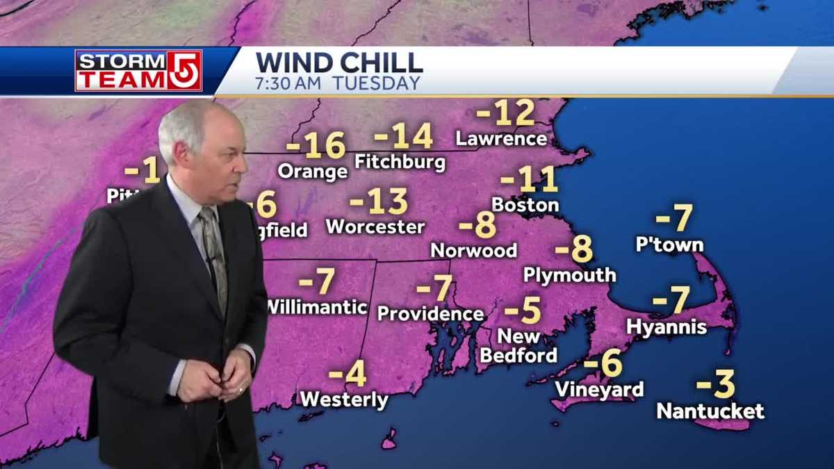 Video: Gusty winds, dropping temperatures