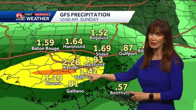 Locally heavy rain Sunday - Vimarsana News