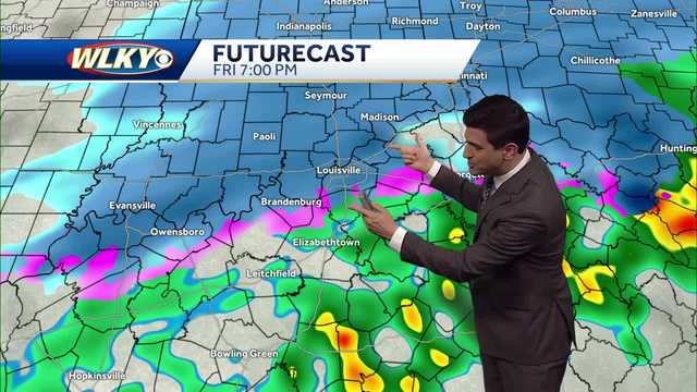 Impact weather: Rain and snow expected Friday