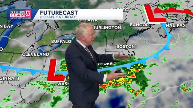 Video: Showers after midnight ahead of impact weather