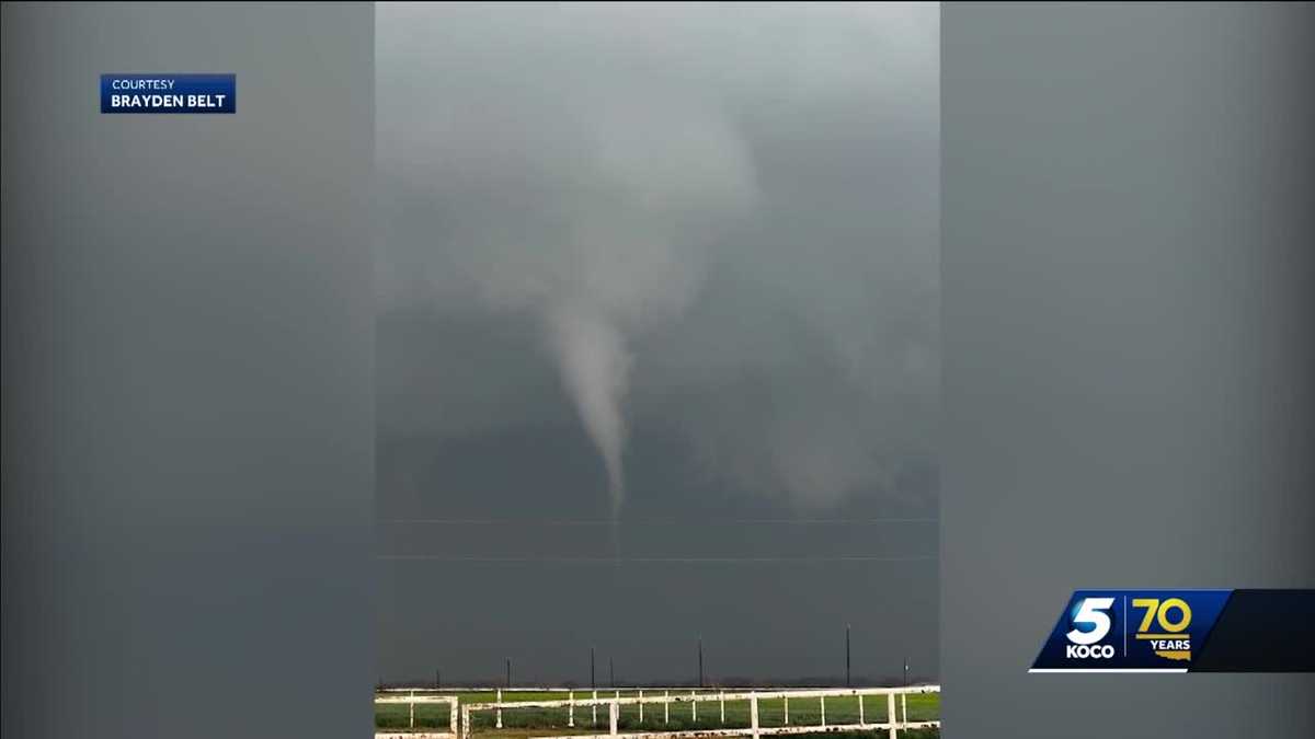 Monday brought tornado warning, severe storms to Oklahoma