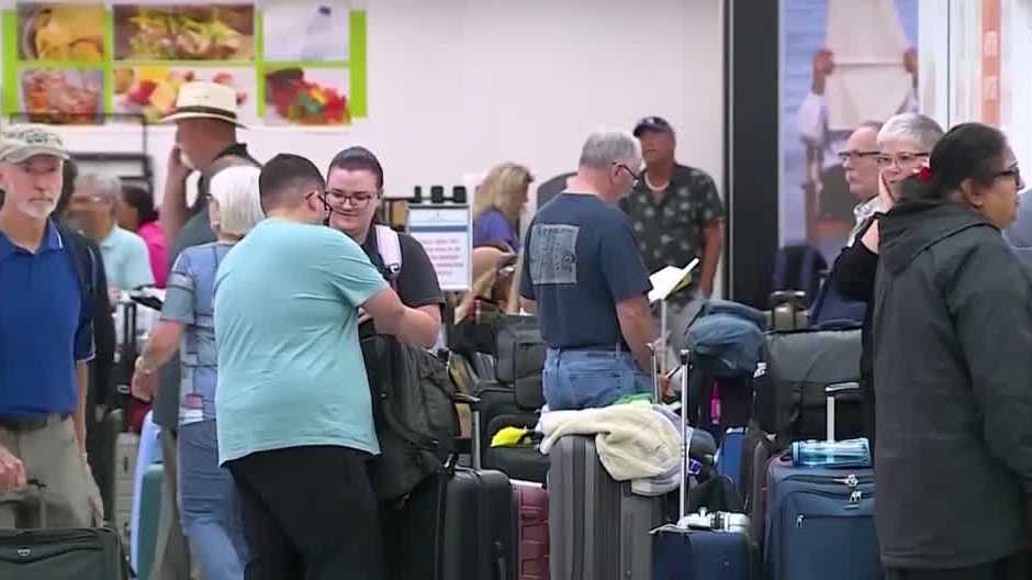 Major storm disrupts flights, including 27% cancellations at PBIA