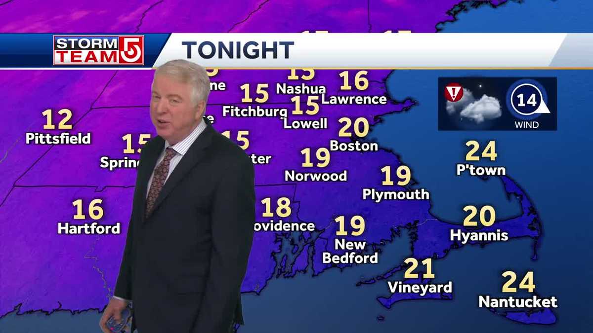 Video: Temps dropping, creating slick roads after snow and rain
