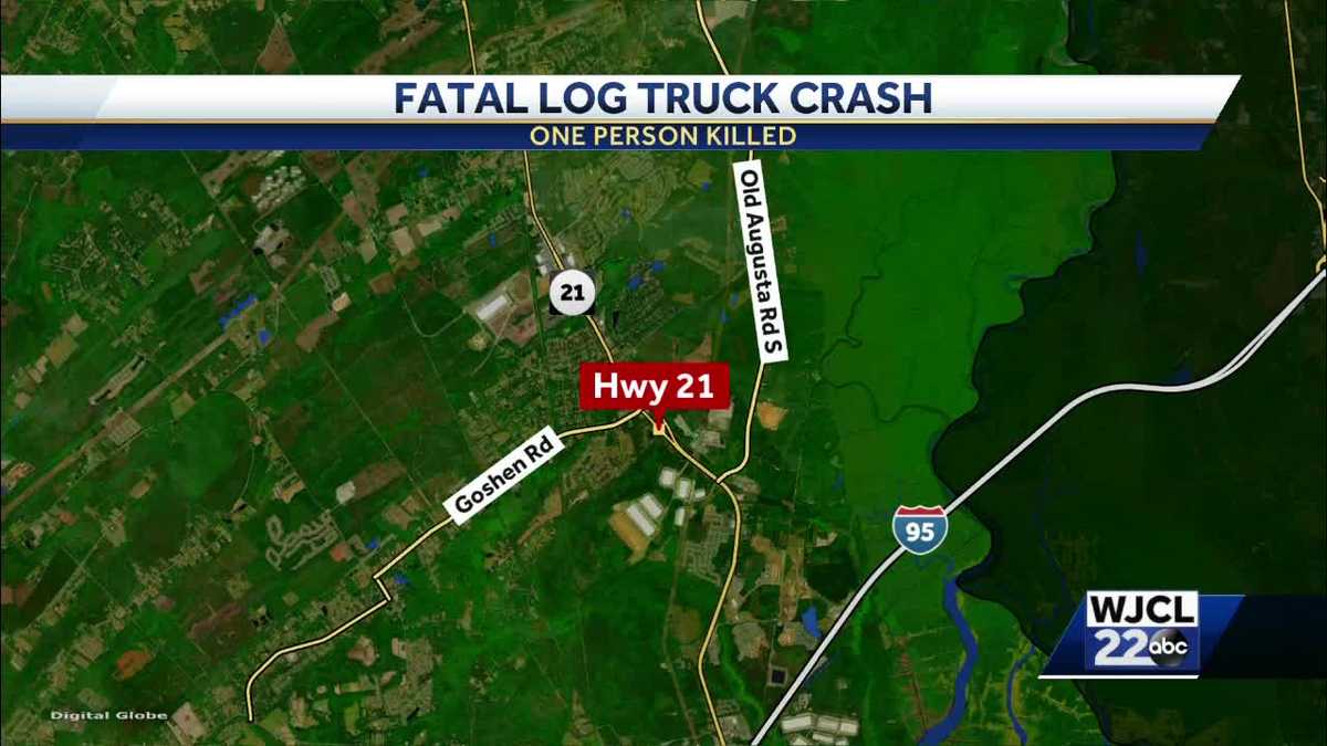 Effingham County: 1 person killed in log truck crash - WJCL