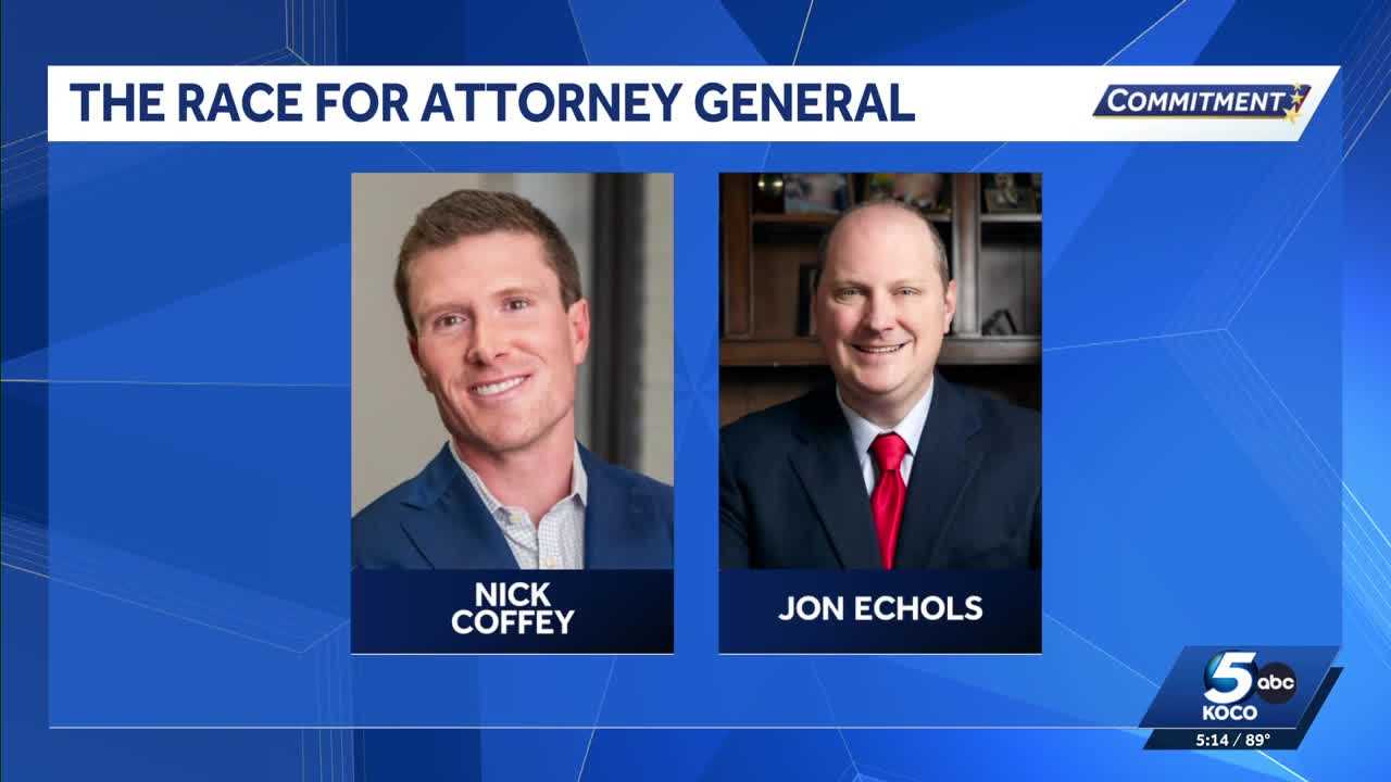 koco.com - Olivia Hickey - Oklahoma AG candidates Coffey and Echols share priorities ahead of election