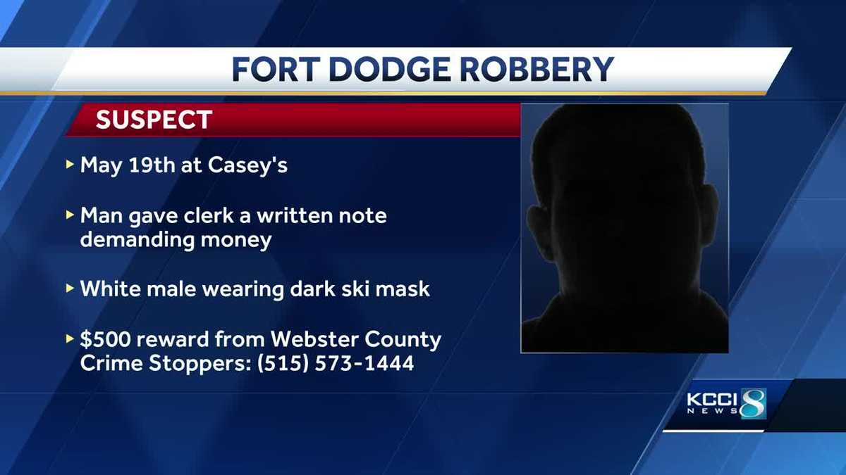 Reward offered in Casey’s robbery