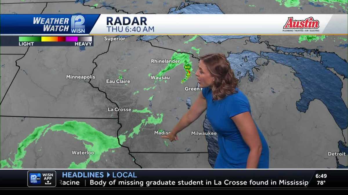 Bookend Rain Chances and High Heat for Southeast Wisconsin