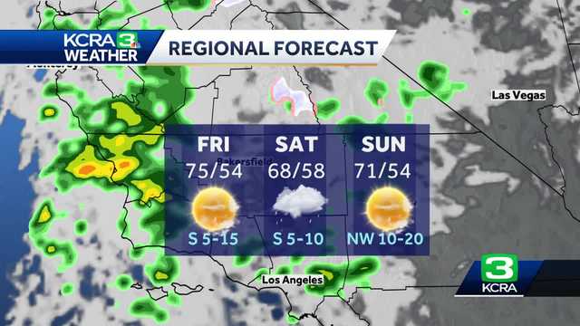 California regional forecast: Weekend rain timeline if you're traveling across the state - Vimarsana News