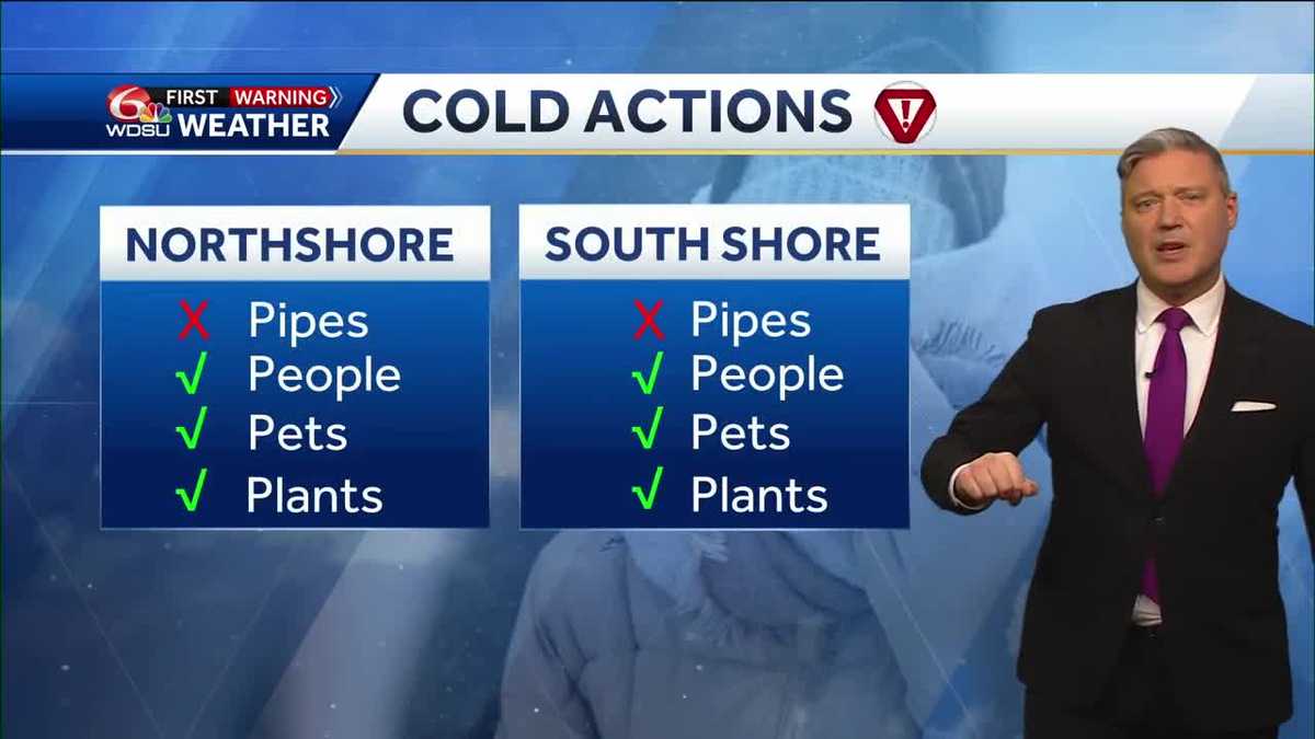 New Orleans weather forecast how cold will it be when will it rain - WDSU