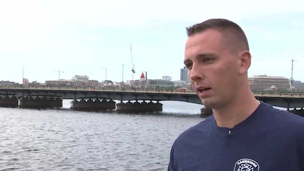 Firefighter honored for challenging river rescue