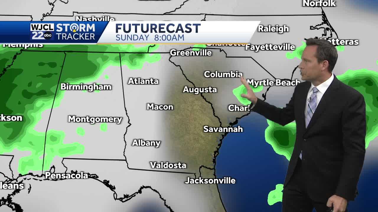 Savannah: Tracking Warmer Temperatures, Rain Chances