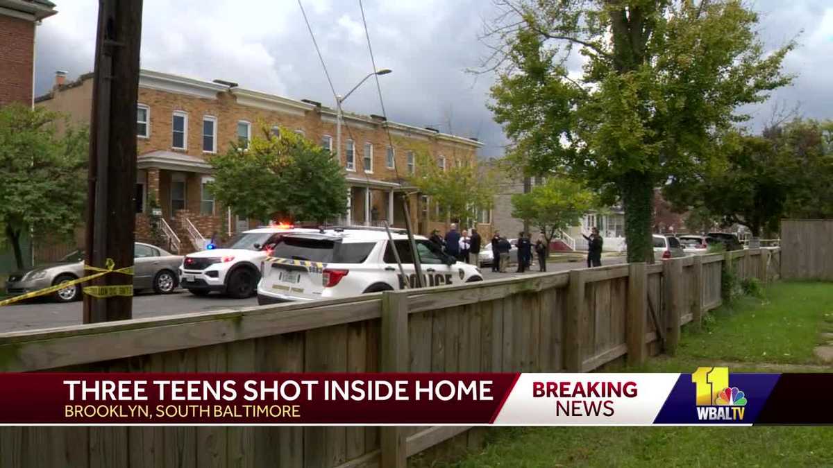Police: 16-year-old girl shot in south Baltimore triple shooting