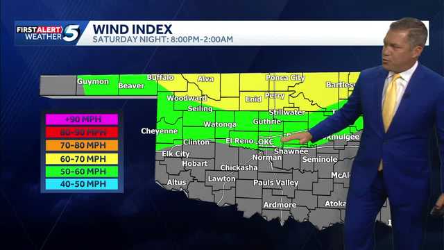 Severe storms moving in tomorrow