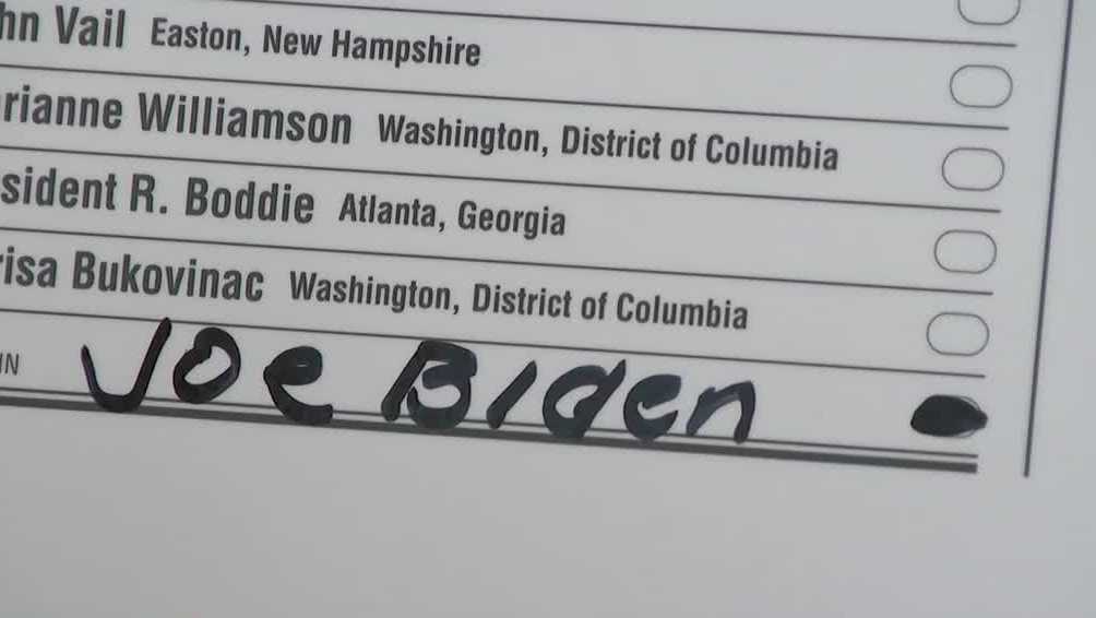 NH Democrats forge ahead with Biden write-in effort