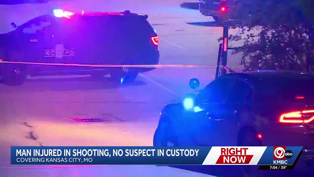 KCPD searching for suspect after 1 man shot