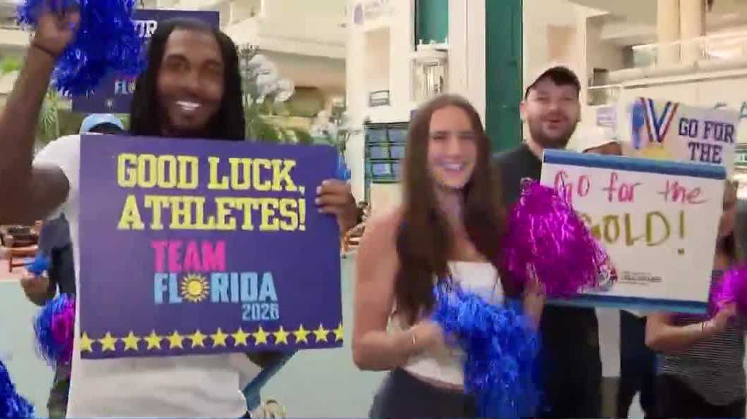 Special Olympics Florida athletes depart for 2026 USA Games with spirited sendoff
