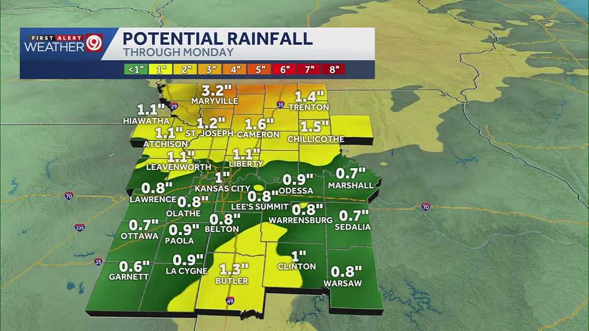 Kansas City dries out Friday before rain and storms return Sunday