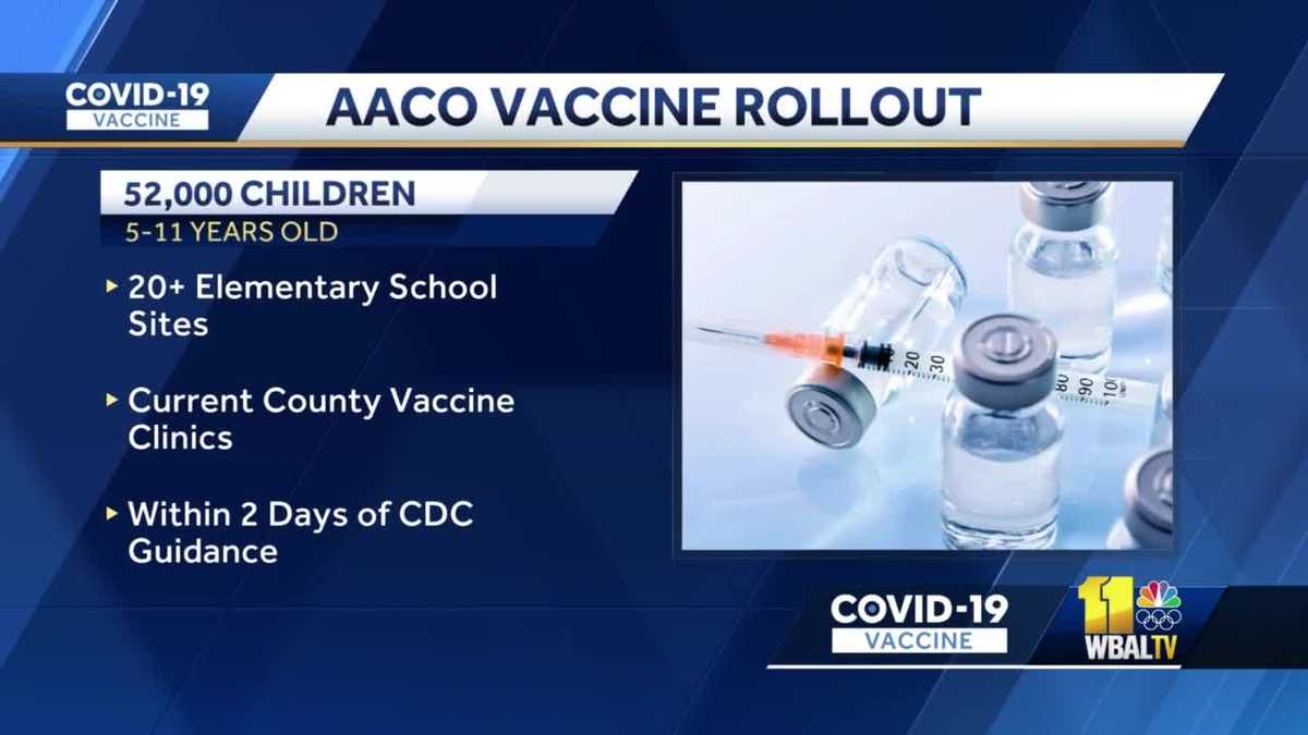 Anne Arundel County previews vaccine rollout for children aged 511