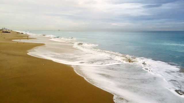 Migrants come ashore along Palm Beach