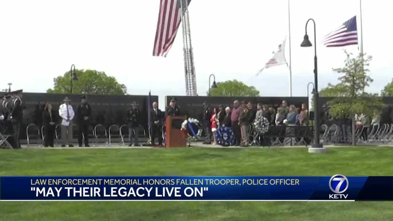 Nebraska law enforcement memorial honors fallen trooper, Lincoln officer - Vimarsana News