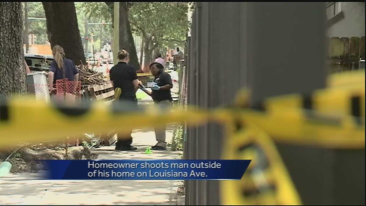 NOPD Homeowner shoots man outside home on Louisiana Avenue Parkway