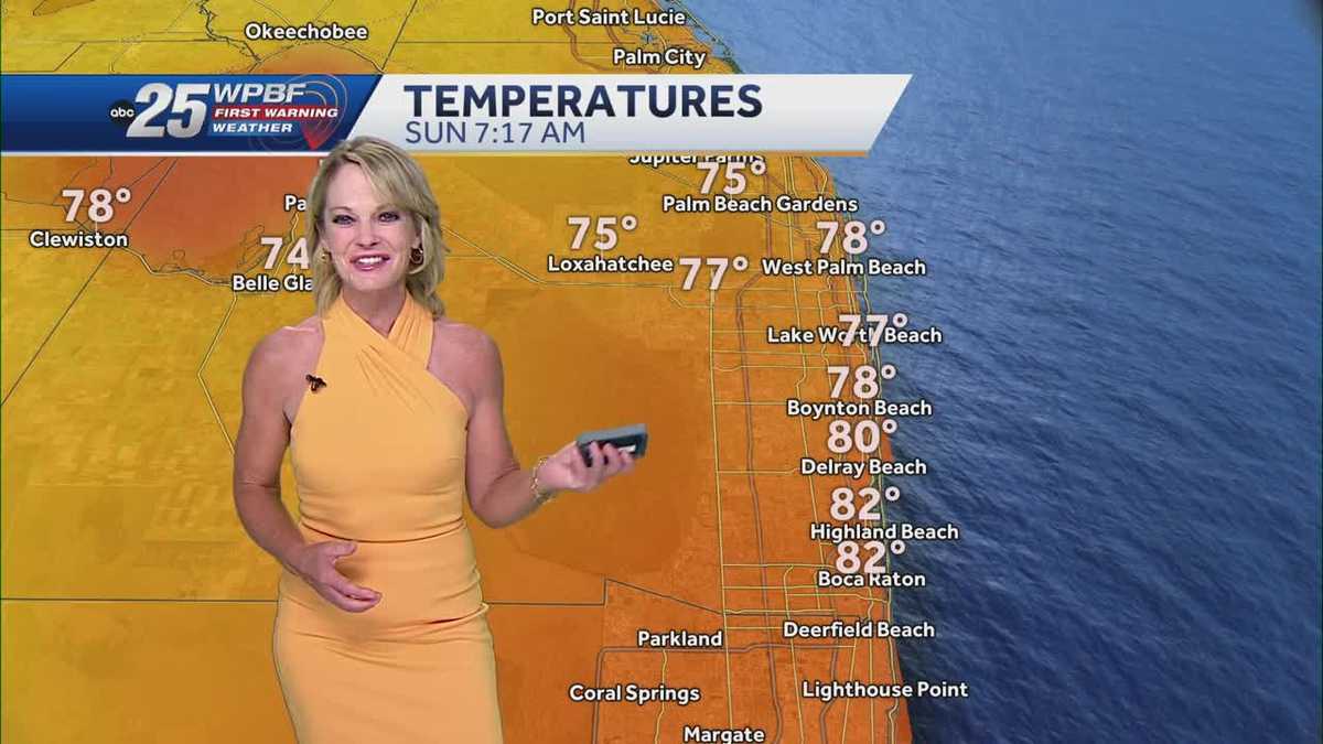 South Florida Faces Hot Weather, Marginal Severe Storms