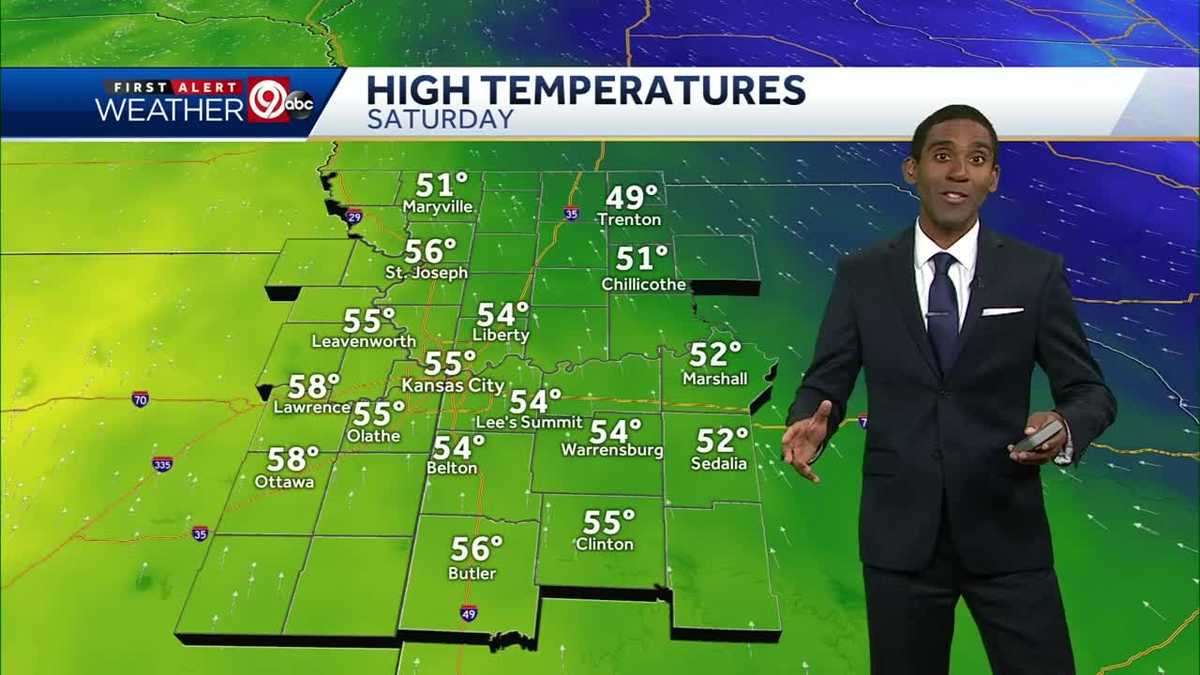 Warm, breezy for your Saturday