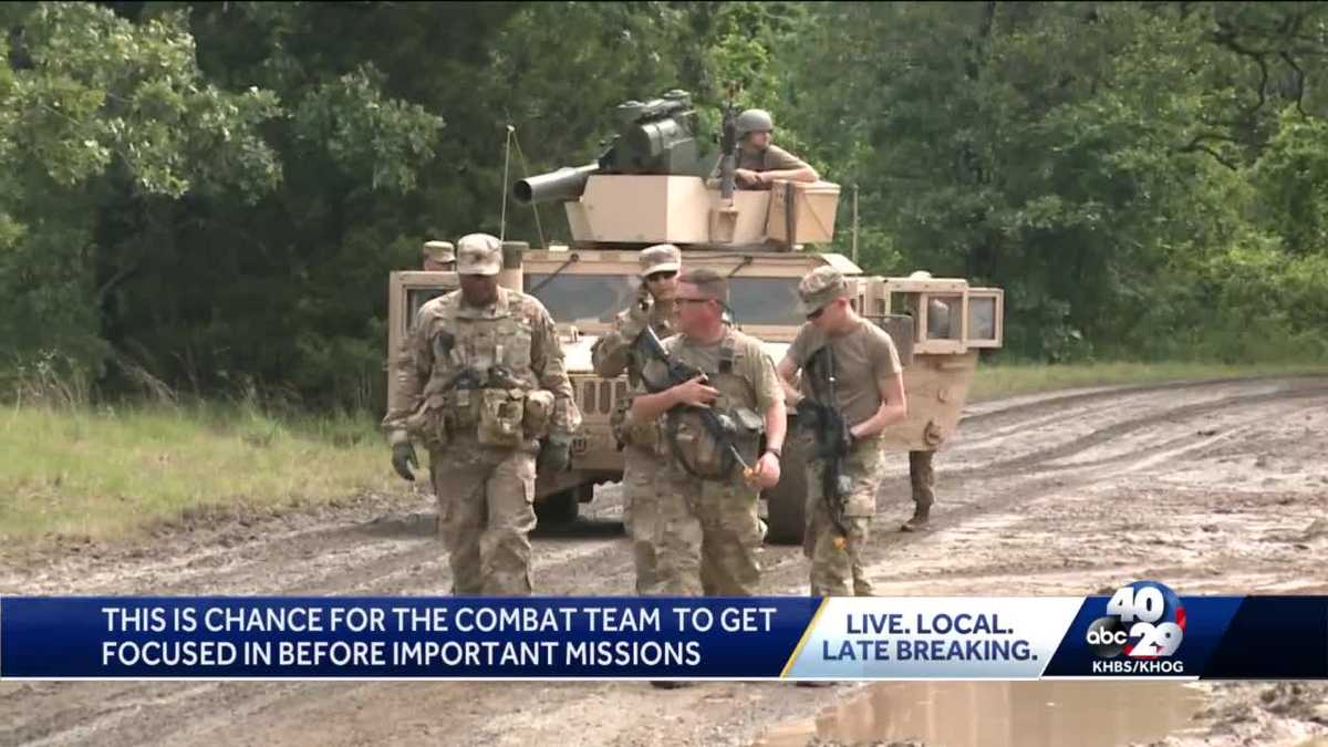 45th Infantry Brigade combat team from Oklahoma visits Fort Chaffee for ...