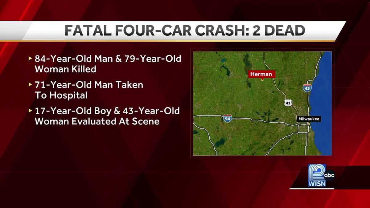 Fatal Dodge County crash 2 dead, 1 injured