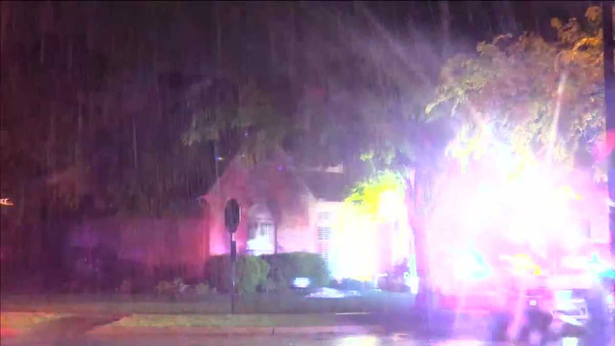 Oklahoma City house fire sparked by lightning strike