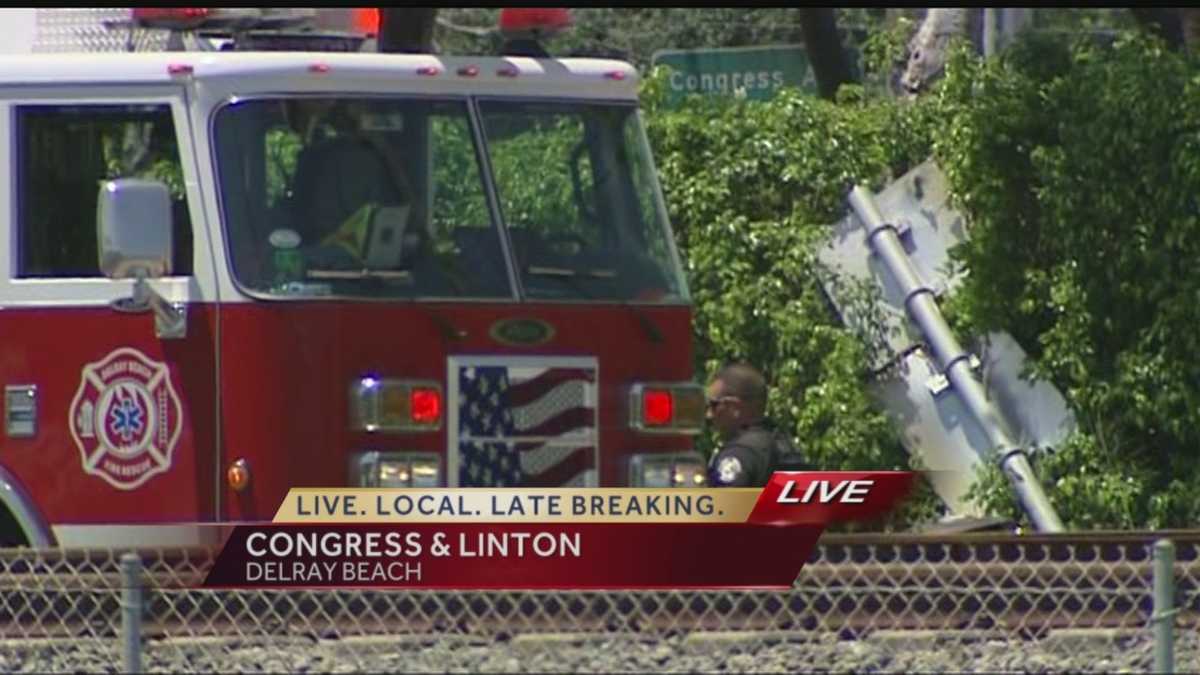 Driver killed following collision with train in Delray Beach