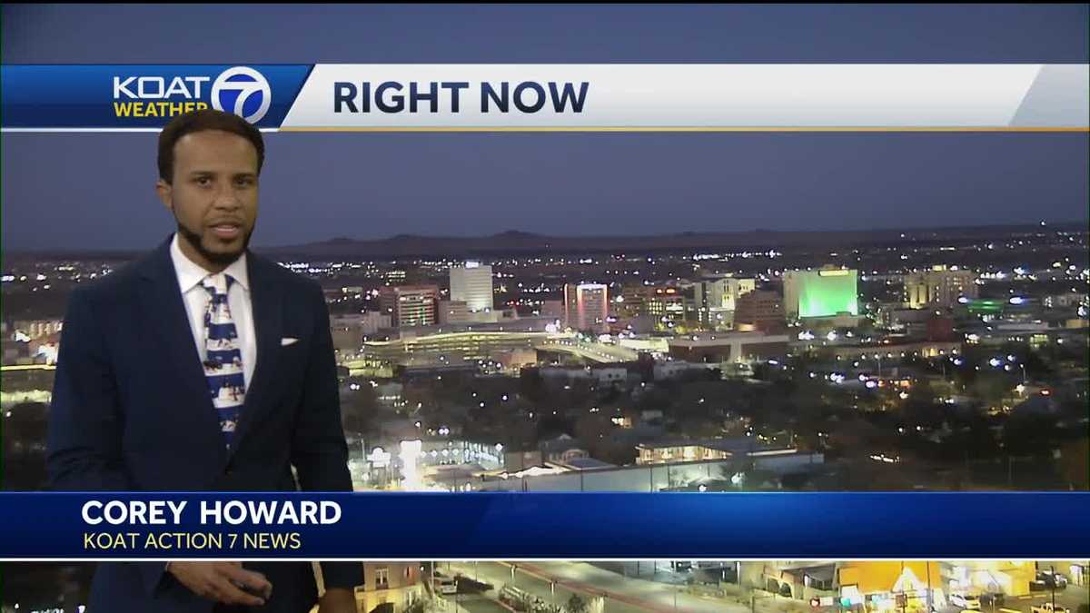 Corey KOAT 7 Weather Forecast for December 1 2024